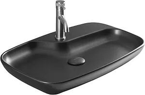 Раковина Allen Brau Liberty 70 черный матовый 4.32011.31, 1