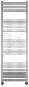 Полотенцесушитель водяной лесенка Terminus Латте П18 500х1581 полированная сталь 4620768886171, 1