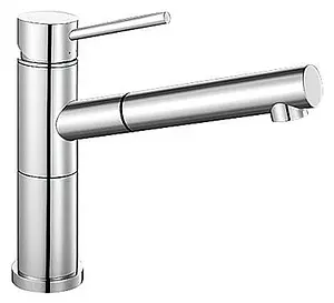 Смеситель для кухни с выдвижным изливом Blanco Alta-S Compact хром 515122 Смеситель для кухни с выдвижным изливом Blanco Alta-S Compact хром 515122, 1