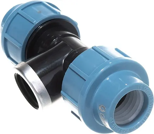 Тройник компрессионный переходной 25мм x ¾"в x 25мм Unipump 11068