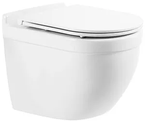 Унитаз подвесной безободковый BelBagno Senso-R белый BB017CHR, 1