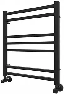 Полотенцесушитель водяной лесенка Lemark Bellario П7 500x600 черный матовый LM68607BL Полотенцесушитель водяной лесенка Lemark Bellario П7 500x600 черный матовый LM68607BL, 1