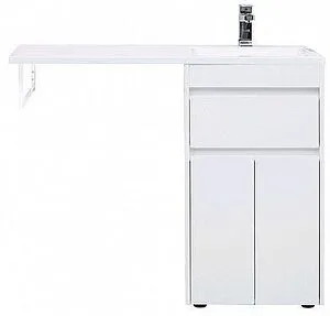 Тумба под умывальник подвесная Aquanet Токио 48 белый 00236915, 1
