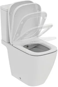 Унитаз-компакт безободковый с функцией биде Ideal Standard I.Life B RimLS+ белый T537101+T472301 Унитаз-компакт безободковый с функцией биде Ideal Standard I.Life B RimLS+ белый T537101+T472301, 5