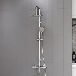 Душевая система с термостатом для ванны Dorff Futura хром D0710500 Душевая система с термостатом для ванны Dorff Futura хром D0710500, 4