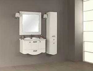 Зеркало Aquaton Венеция 90 белый 1A155702VNL10 Зеркало Aquaton Венеция 90 белый 1A155702VNL10, 4