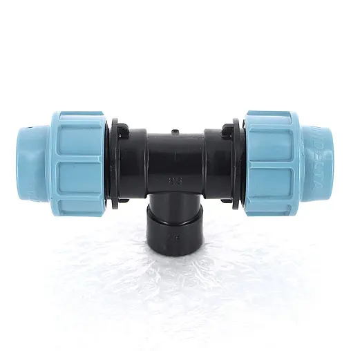 Тройник компрессионный переходной 25мм x ½&quot;в x 25мм Unidelta 1007025002