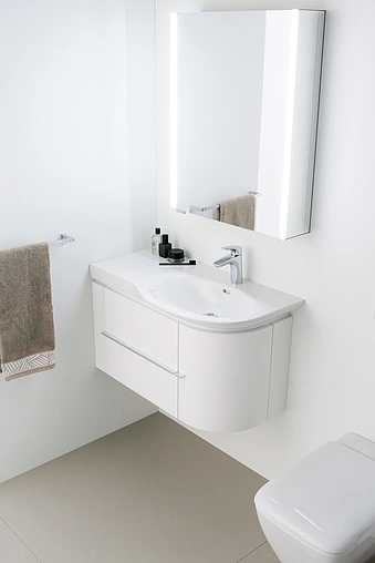 Раковина Laufen Palace 90 R белый 8.1670.1.000.104.1