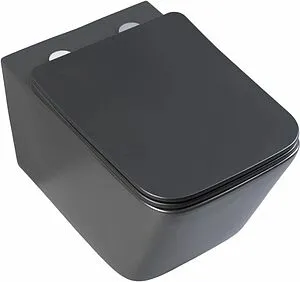 Унитаз подвесной безободковый Aquanet Tavr-W BW Rimless черный матовый TAVR-W BW Унитаз подвесной безободковый Aquanet Tavr-W BW Rimless черный матовый TAVR-W BW, 3