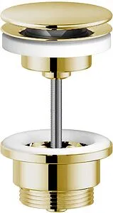 Выпуск автоматический для раковины Nobili золото AV00110/11GDP Выпуск автоматический для раковины Nobili золото AV00110/11GDP, 1