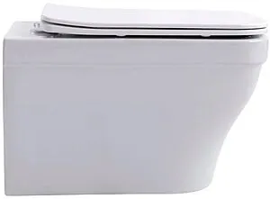 Унитаз подвесной безободковый Aquatek Амадео белый AQ1180-00, 3