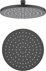 Лейка верхнего душа Aquatek чёрный матовый AQ2086MB, 1