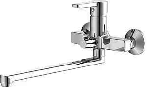 Смеситель для ванны с длинным изливом IDDIS Sena хром SENSBL2i10WA, 1