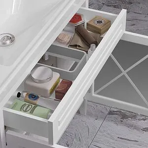 Зеркало Opadiris Палермо 100 белый 00-00006728, 3