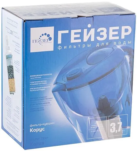 Фильтр-кувшин Гейзер Корус 62037 синий