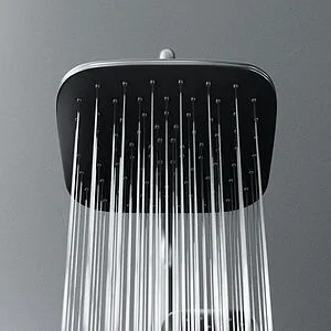 Душевая система с термостатом для душа Damixa Option чёрный матовый DX218092300, 5