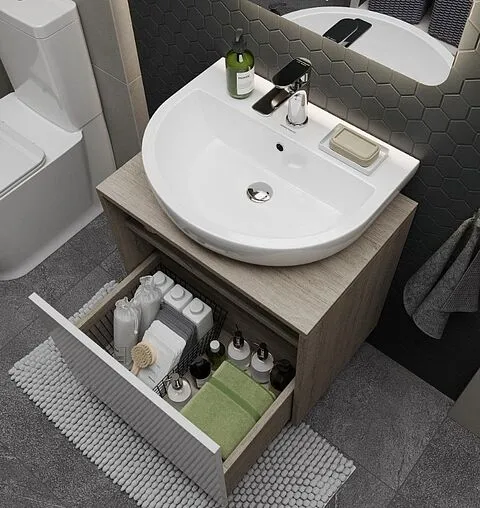 Раковина Kerama Marazzi Buongiorno 55 белый BG.NN.wb.55 Раковина Kerama Marazzi Buongiorno 55 белый BG.NN.wb.55