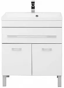 Тумба-умывальник напольная Aquanet Верона 75 белый 00182706+00158755, 5