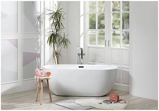 Ванна акриловая отдельностоящая Aquanet Delight 170x78 белый 00208600