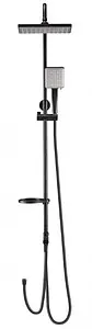 Душевая система без смесителя Swedbe Hermes чёрный матовый 5103B Душевая система без смесителя Swedbe Hermes чёрный матовый 5103B, 3