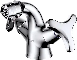 Смеситель для биде D&K Hessen Goethe хром DA1382241 Смеситель для биде D&K Hessen Goethe хром DA1382241, 1