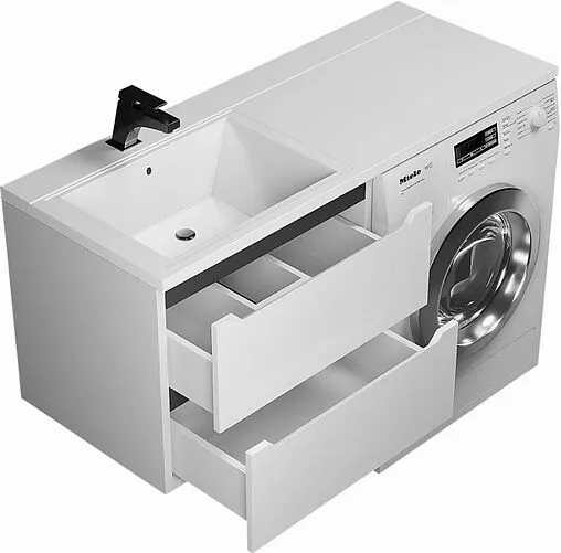 Тумба под умывальник подвесная Uperwood UPD Tanos 60 белый с графитовыми вставками 291020261 Тумба под умывальник подвесная Uperwood UPD Tanos 60 белый с графитовыми вставками 291020261