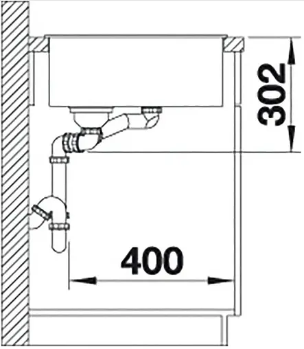 Мойка кухонная Blanco Axia III 6 S 100 L (доска ясень) черный 525849