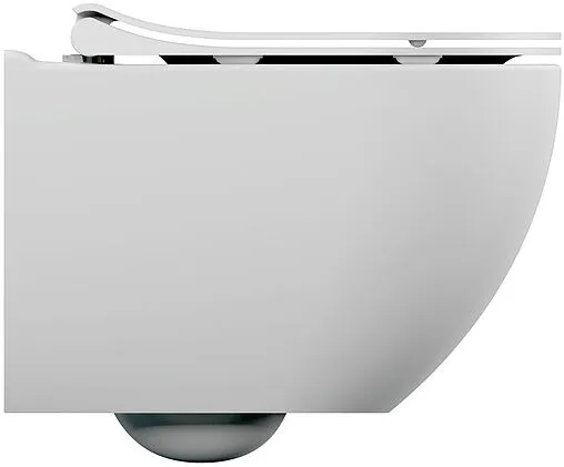 Унитаз подвесной безободковый Cersanit Brasko Smart Clean On DPL EO slim LP белый 64824