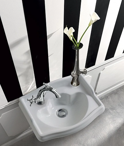 Раковина Kerasan Retro 41 белый 103301*1 sx Раковина Kerasan Retro 41 белый 103301*1 sx