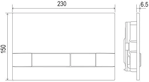 Комплект 5 в 1 Lemark Peneda Expert+Bit+ Glazer White 100121431 с кнопкой Bit 9801005 хром глянцевый