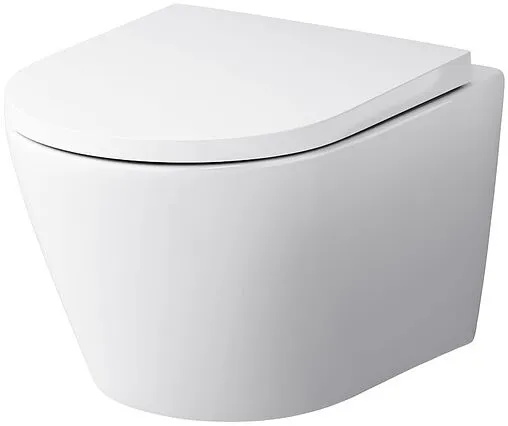 Унитаз подвесной безободковый Am.Pm Sense FlashClean белый C741701SC