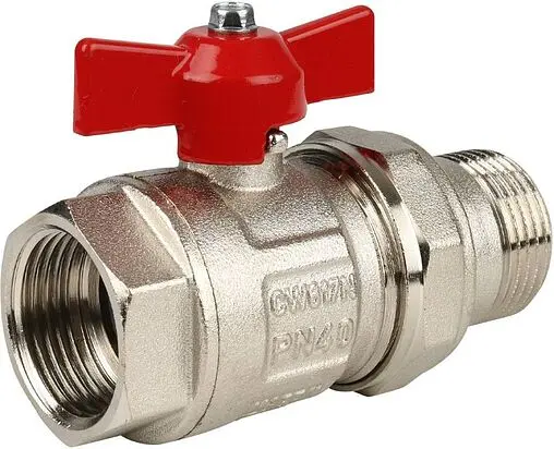 Кран шаровый с американкой 1"в x 1"н Itap Ideal 0980100 Кран шаровый с американкой 1"в x 1"н Itap Ideal 0980100