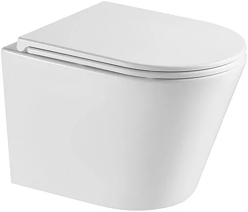 Унитаз подвесной безободковый Terminus Классик S белый 02SW51x35W