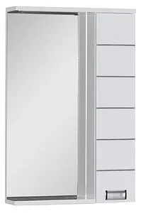 Шкаф-зеркало Aquanet Доминика 55 белый 171079 Шкаф-зеркало Aquanet Доминика 55 белый 171079, 1