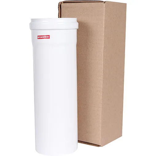 Удлинитель дымохода Ø 80мм L=250мм (Al) Rommer RCA-0080-000250