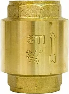 Клапан обратный пружинный ¾&quot;в x ¾&quot;в STI 03.06.STC0200, 1