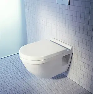 Унитаз подвесной Duravit Starck 3 белый 2201090000 Унитаз подвесной Duravit Starck 3 белый 2201090000, 2