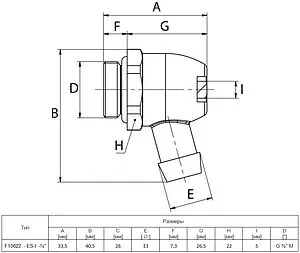 Воздухоотводчик (Кран Маевского) ½&quot;н Simplex F10622, 2
