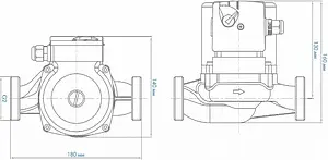 Насос циркуляционный Джилекс Циркуль Premium 32/80 3281 Насос циркуляционный Джилекс Циркуль Premium 32/80 3281, 4