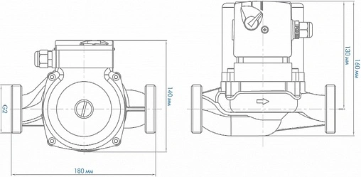 Насос циркуляционный Джилекс Циркуль Premium 32/80 3281