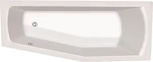 Ванна акриловая C-bath Nika 160x70 R CBA00401R Ванна акриловая C-bath Nika 160x70 R CBA00401R, 1