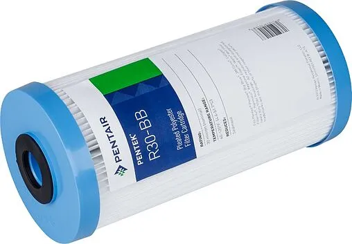 Лепестковый картридж для механической очистки воды Big Blue 10&quot; Pentair (Pentek) R-30 BB USFCRT011