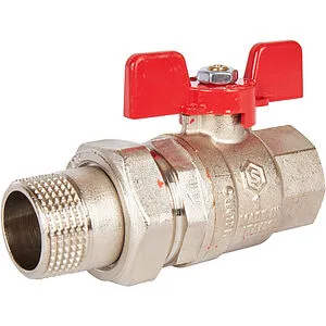 Кран шаровый с американкой 1"в x 1"н Stout ГОСТ Р 59553-2021 SVB-1007-200025 Кран шаровый с американкой 1"в x 1"н Stout ГОСТ Р 59553-2021 SVB-1007-200025, 1