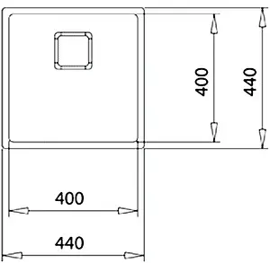 Мойка кухонная Teka Flexlinea RS15 40.40 нержавеющая сталь полированная 115000014 Мойка кухонная Teka Flexlinea RS15 40.40 нержавеющая сталь полированная 115000014, 2
