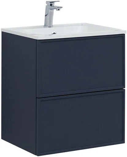 Тумба-умывальник Aquanet Арт 60 маренго 00313264+00306390