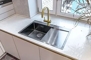 Мойка кухонная Omoikiri Akisame 78-GM-L вороненая сталь 4973099 Мойка кухонная Omoikiri Akisame 78-GM-L вороненая сталь 4973099, 3