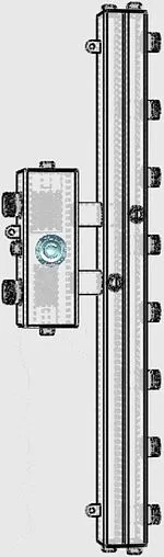 Распределительный коллектор 5 контуров с гидрострелкой 1¼&quot;н x 1&quot;н Cевер-V5 1925014