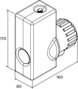 Группа безопасности котла до 50 кВт 1&quot; 3 бар Elsen ESG03.10, 2