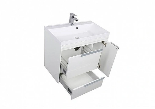 Тумба под умывальник Aquanet Тиволи 80 белый 00180055