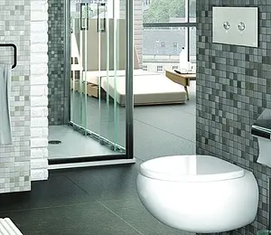 Клавиша смыва для унитаза OLI Blink 093399 хром матовый Клавиша смыва для унитаза OLI Blink 093399 хром матовый, 3